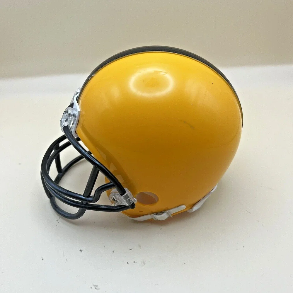 Dionte Johnson #18 signed Pittsburgh Steelers‎ Yellow mini helmet autographed